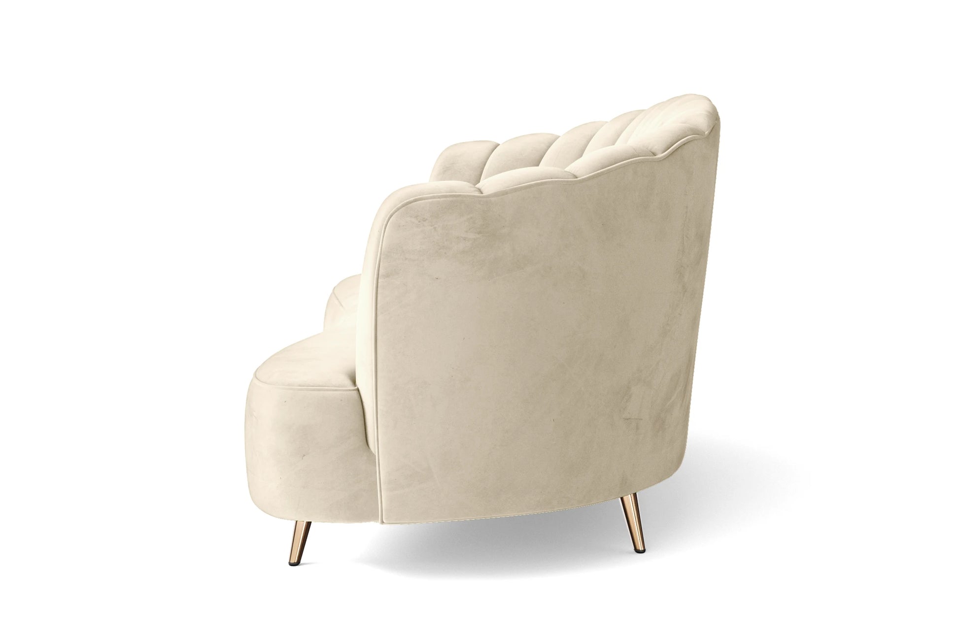 Elena Armchair Cream Velvet