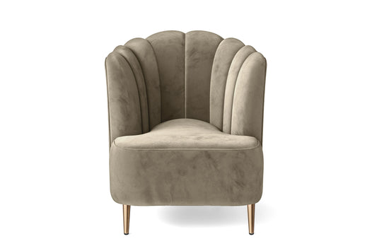 Elena Armchair Sand Velvet