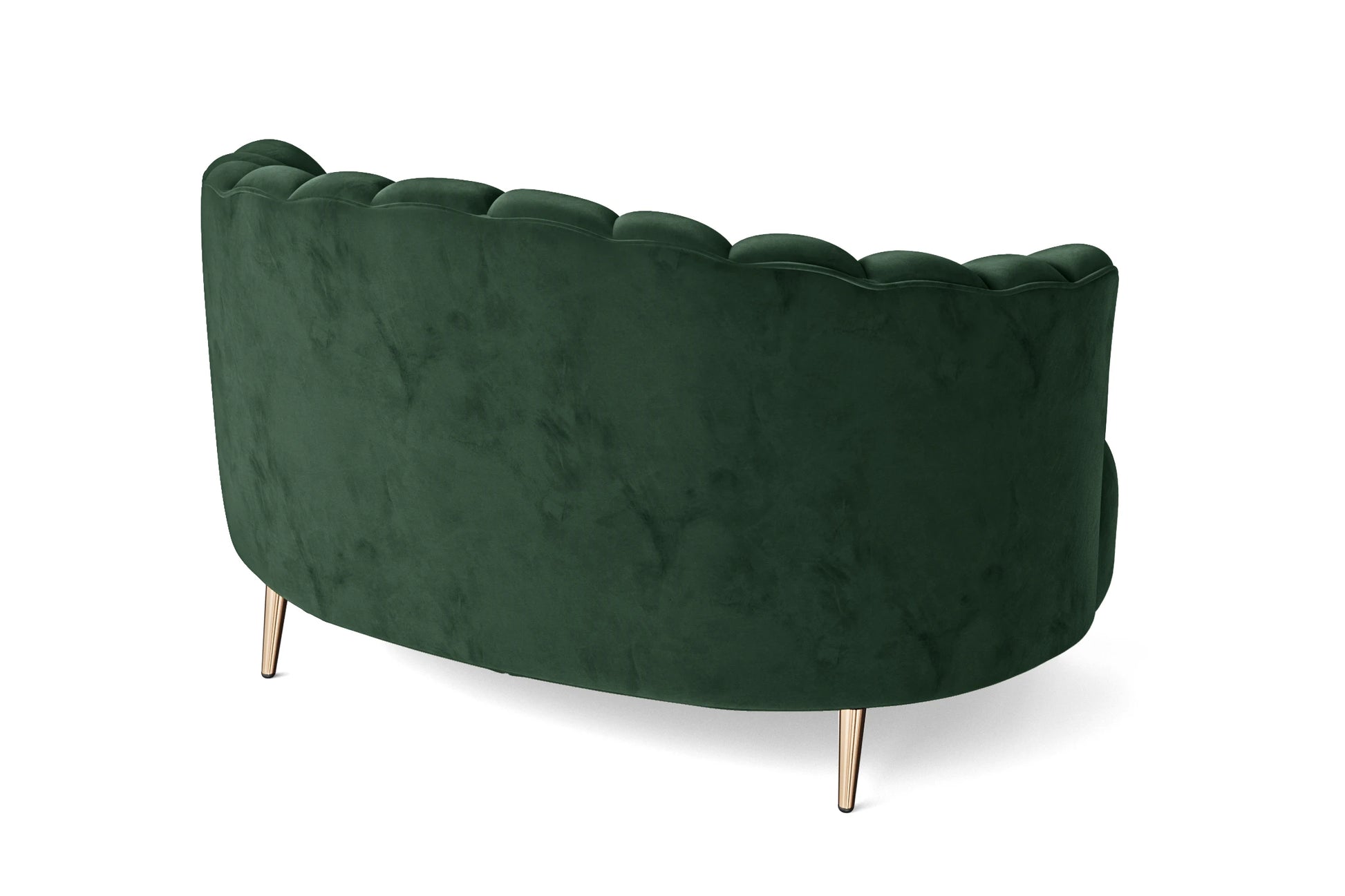 Elena 2 Seater Sofa Green Velvet