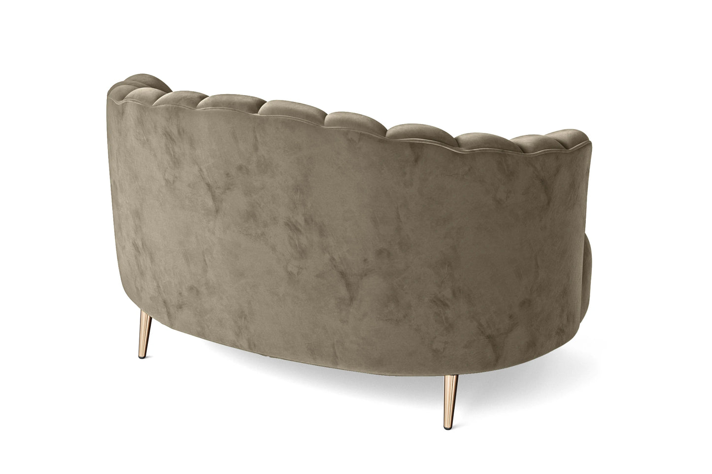 Elena 2 Seater Sofa Sand Velvet