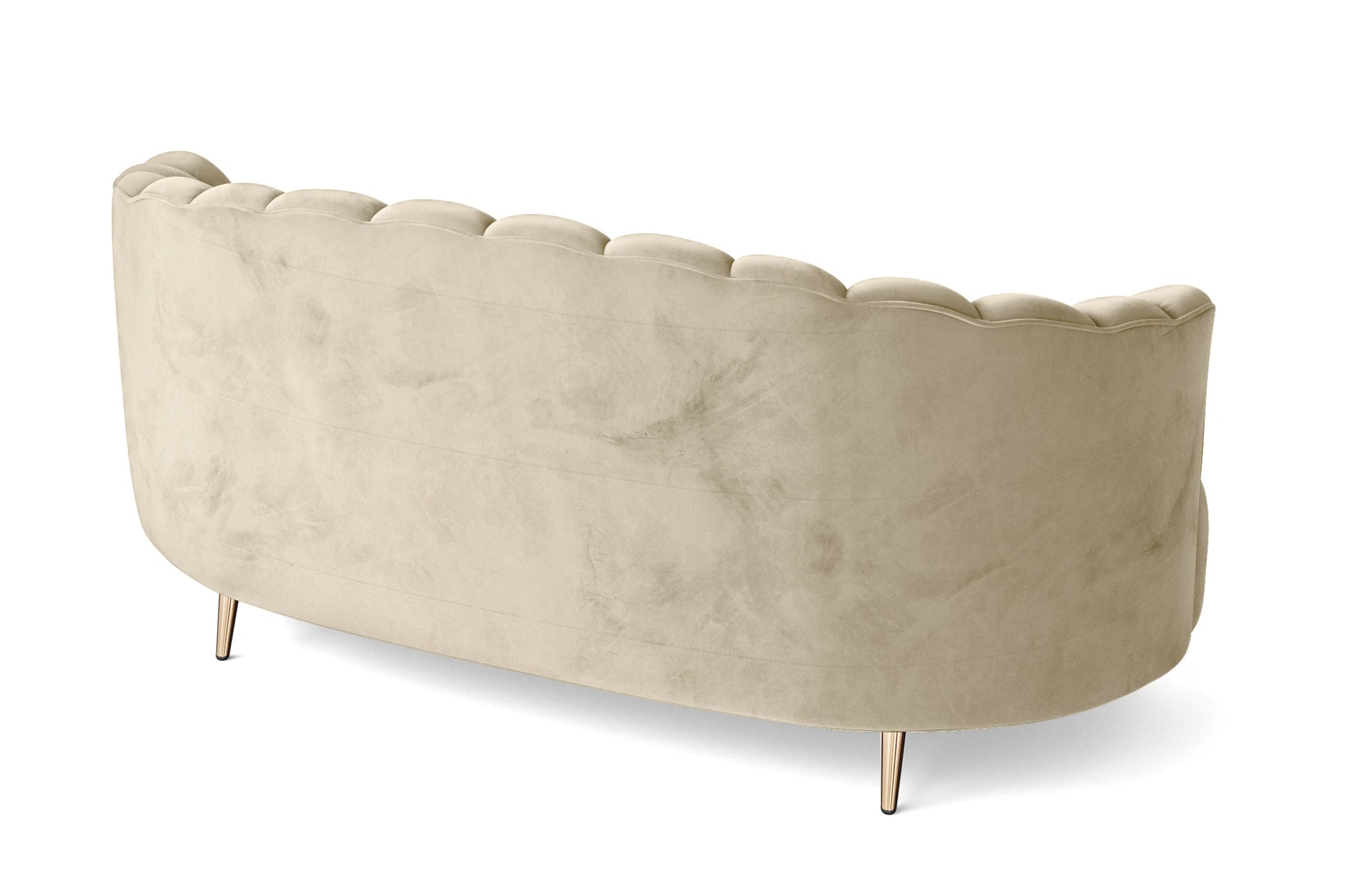 Elena 3 Seater Sofa Cream Velvet