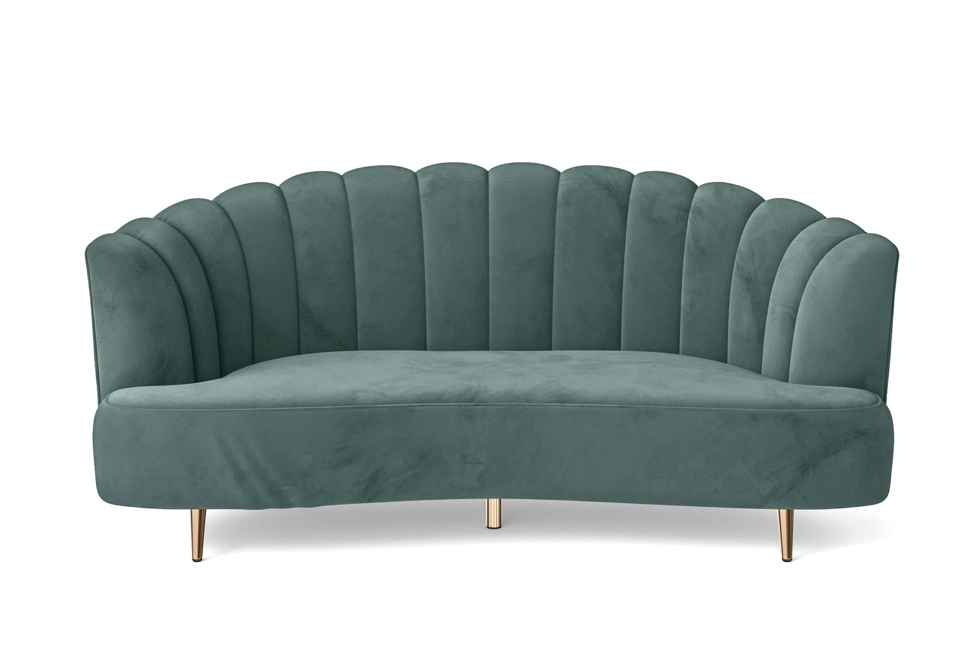 Elena 3 Seater Sofa Teal Velvet