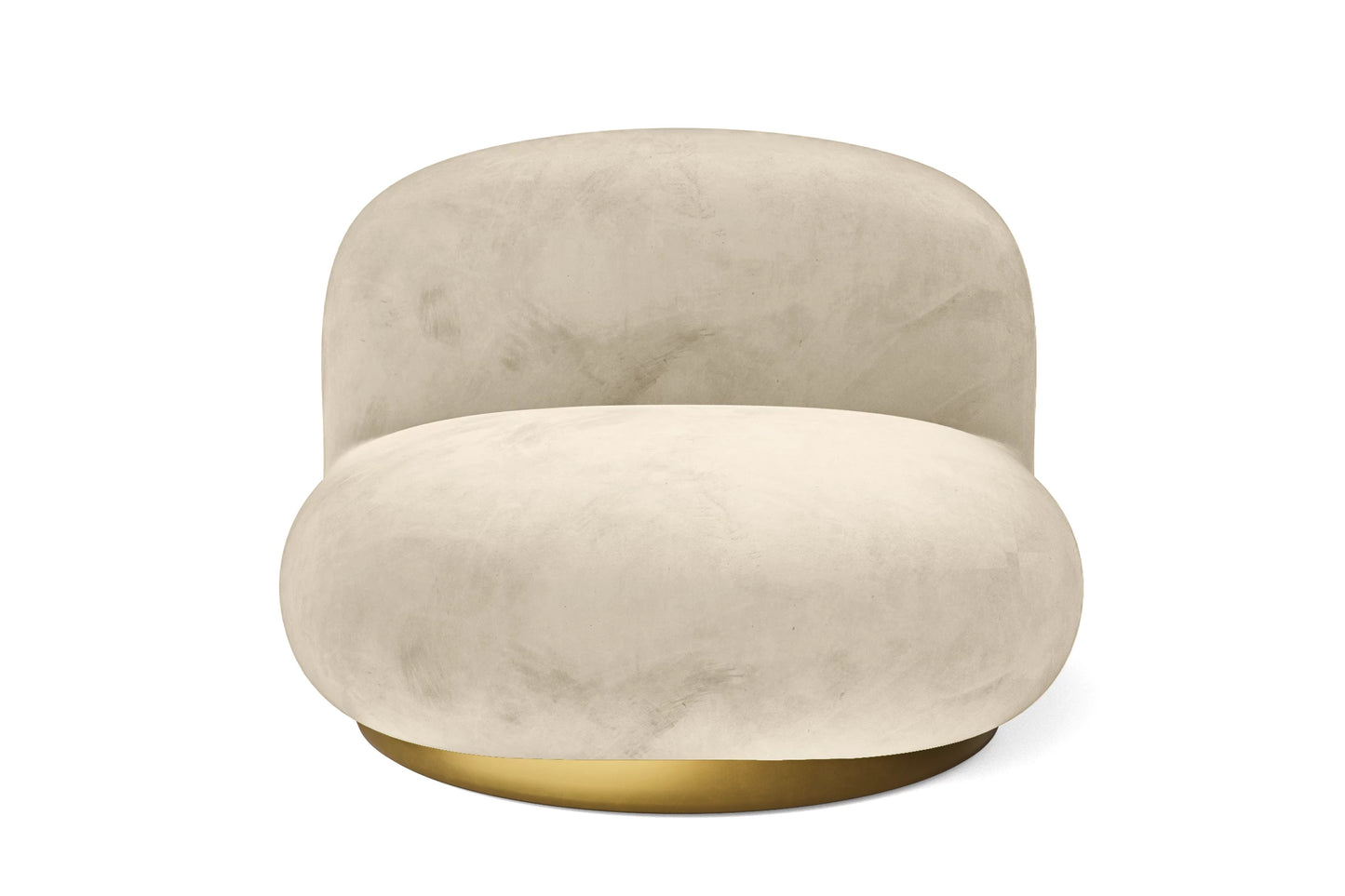 Elkton Armchair Cream Velvet