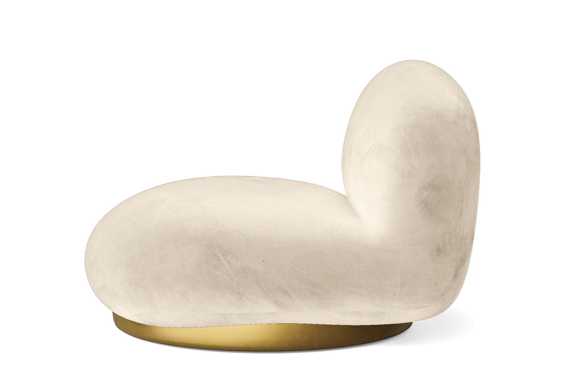 Elkton Armchair Cream Velvet