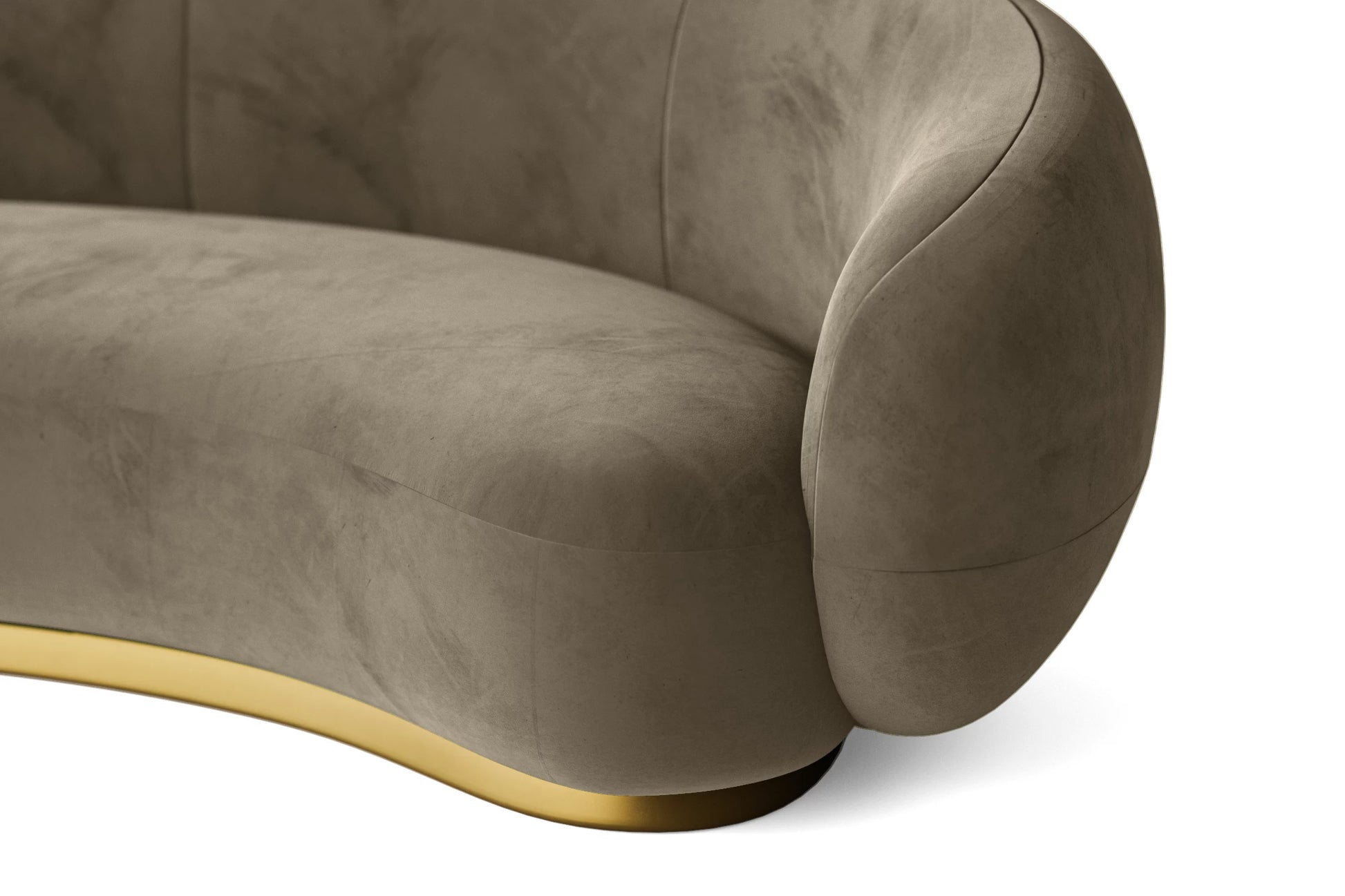 Elkton Armchair Sand Velvet