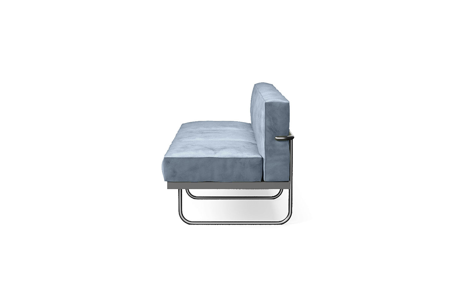 Emilia 3 Seater Sofa Baby Blue Velvet