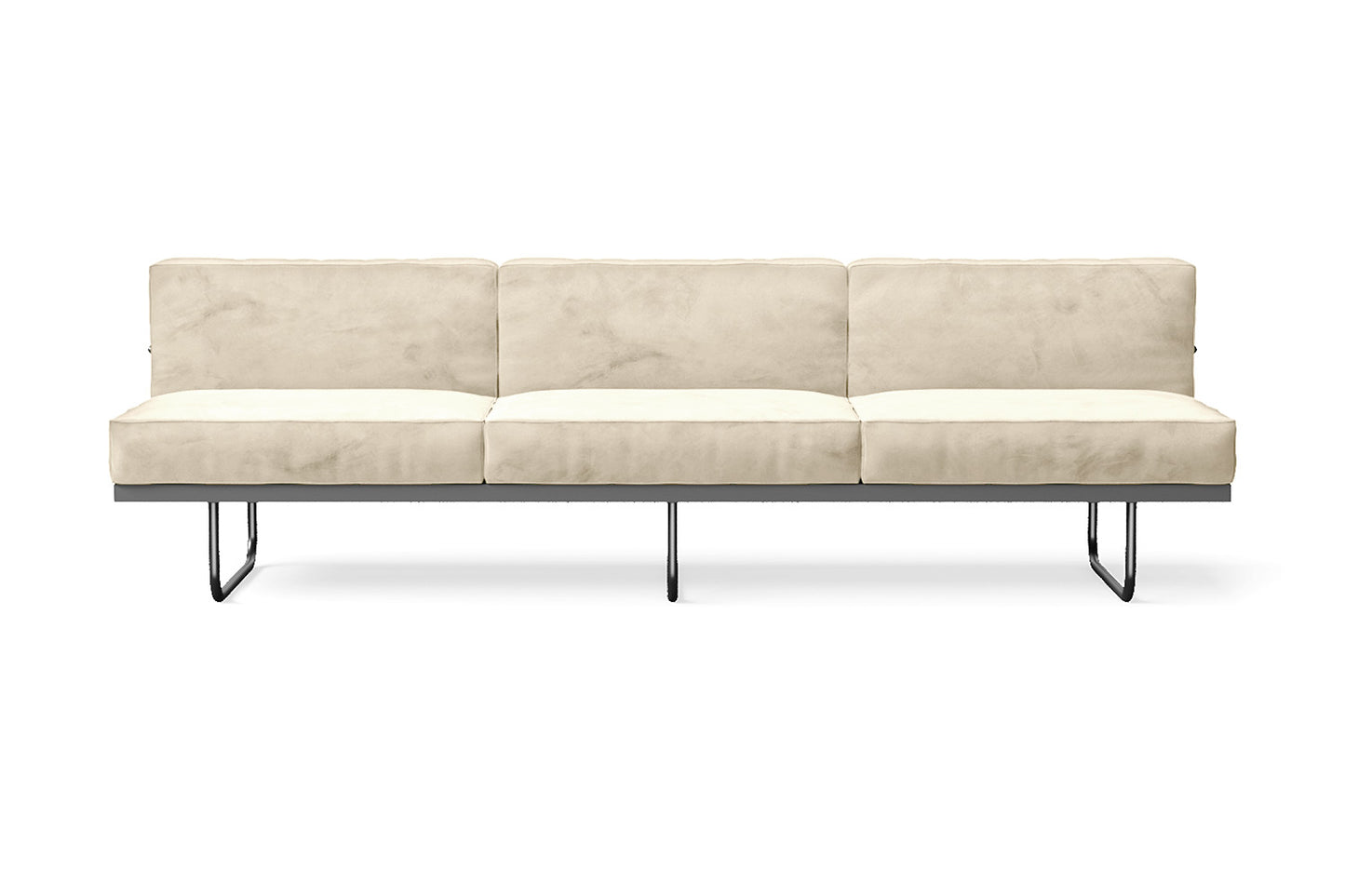 Emilia 3 Seater Sofa Cream Velvet