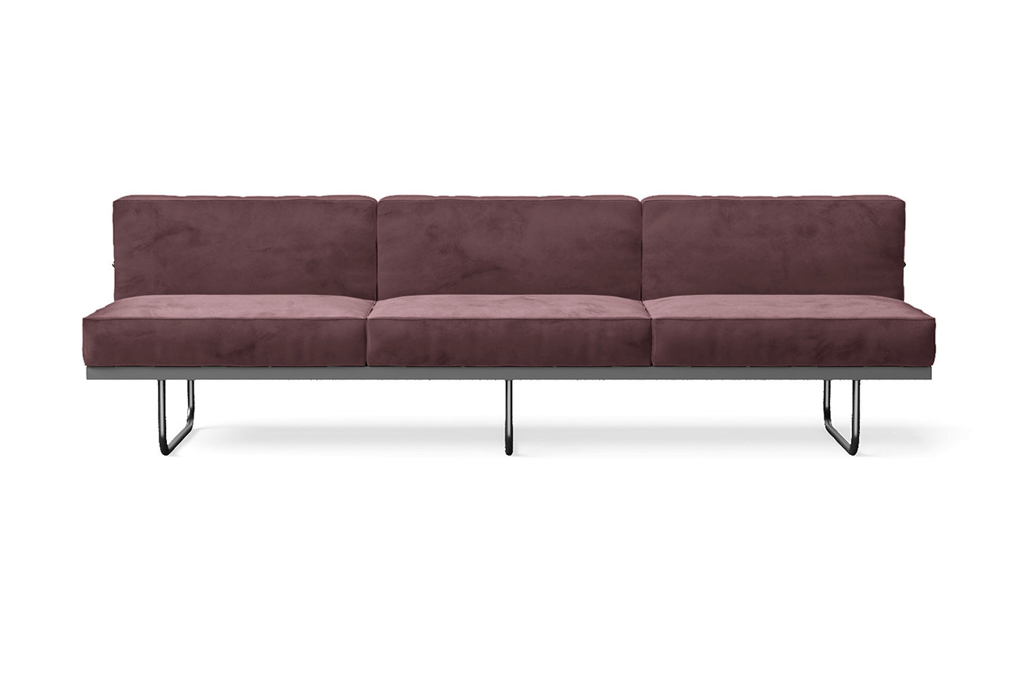 Emilia 3 Seater Sofa Grape Velvet