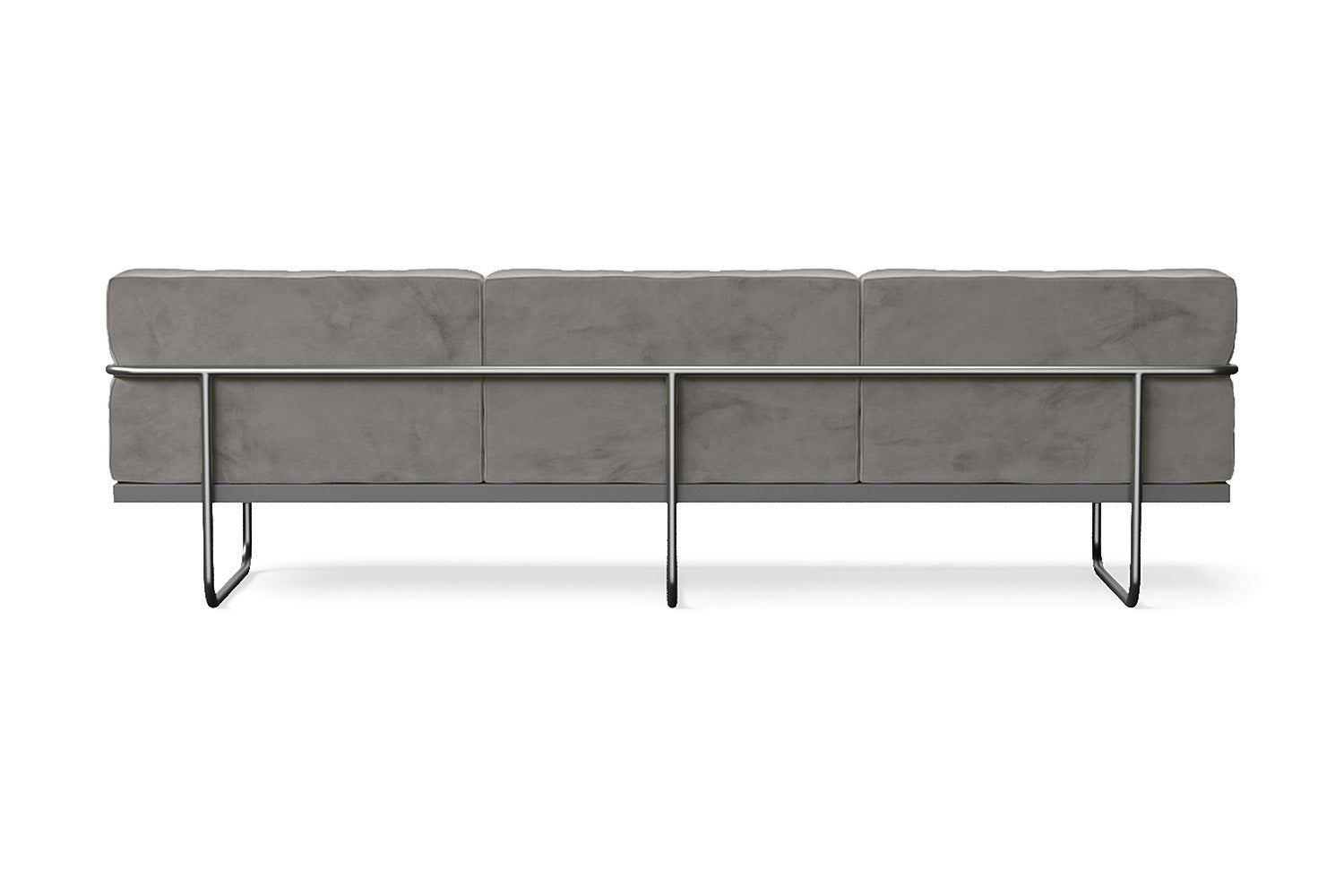 Emilia 3 Seater Sofa Grey Velvet