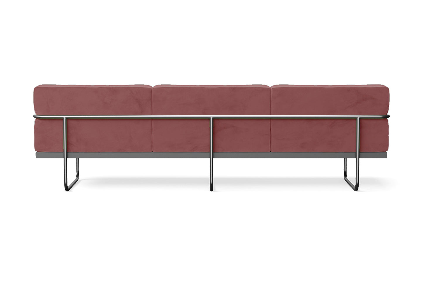 Emilia 3 Seater Sofa Pink Velvet