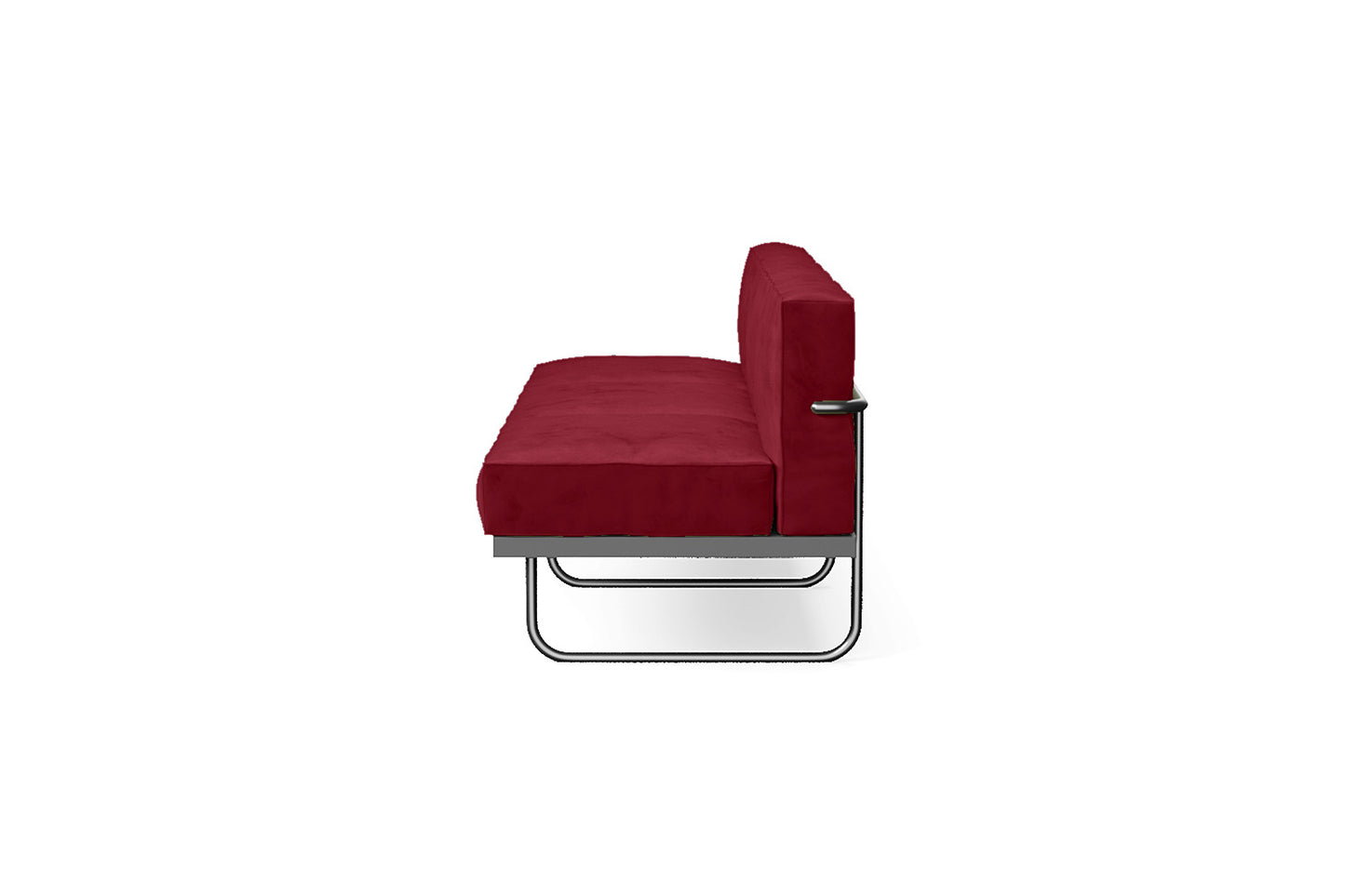 Emilia 3 Seater Sofa Red Velvet