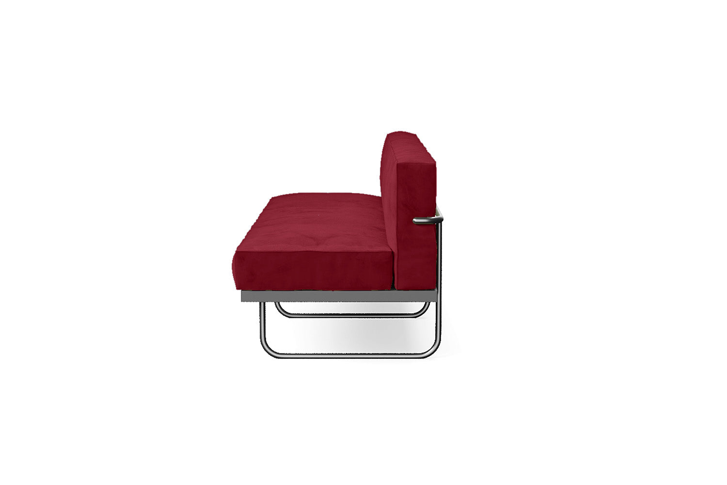 Emilia 3 Seater Sofa Red Velvet