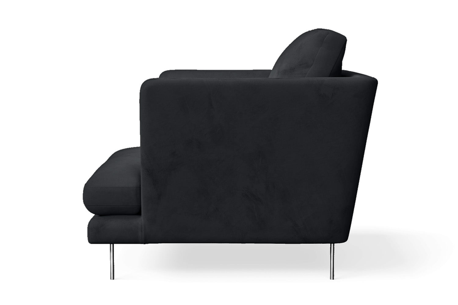 Faenza Armchair Dark Grey Velvet