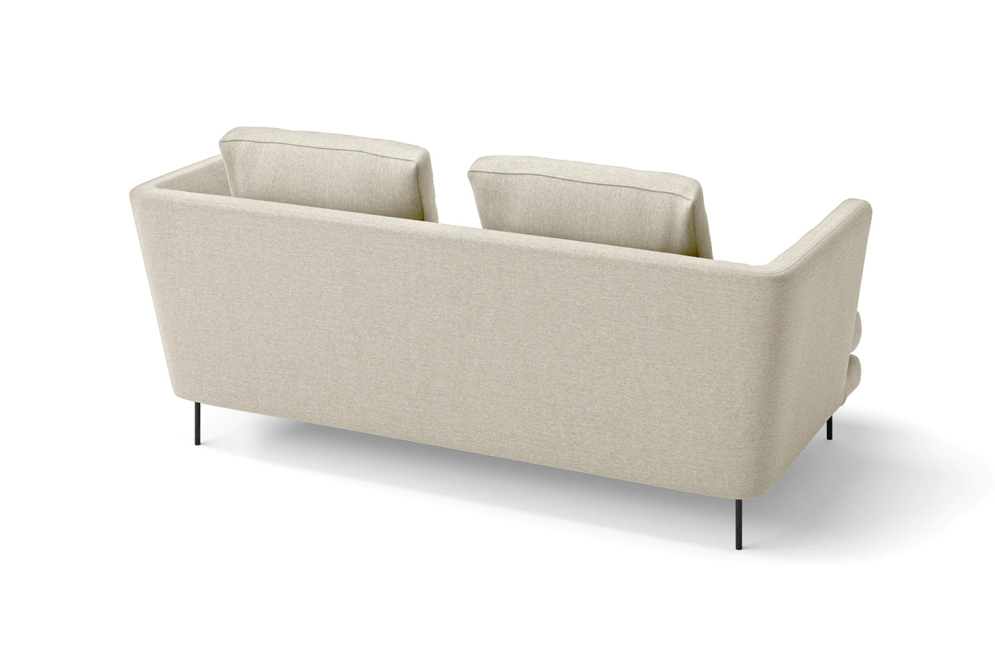 Faenza 2 Seater Sofa Cream Linen Fabric