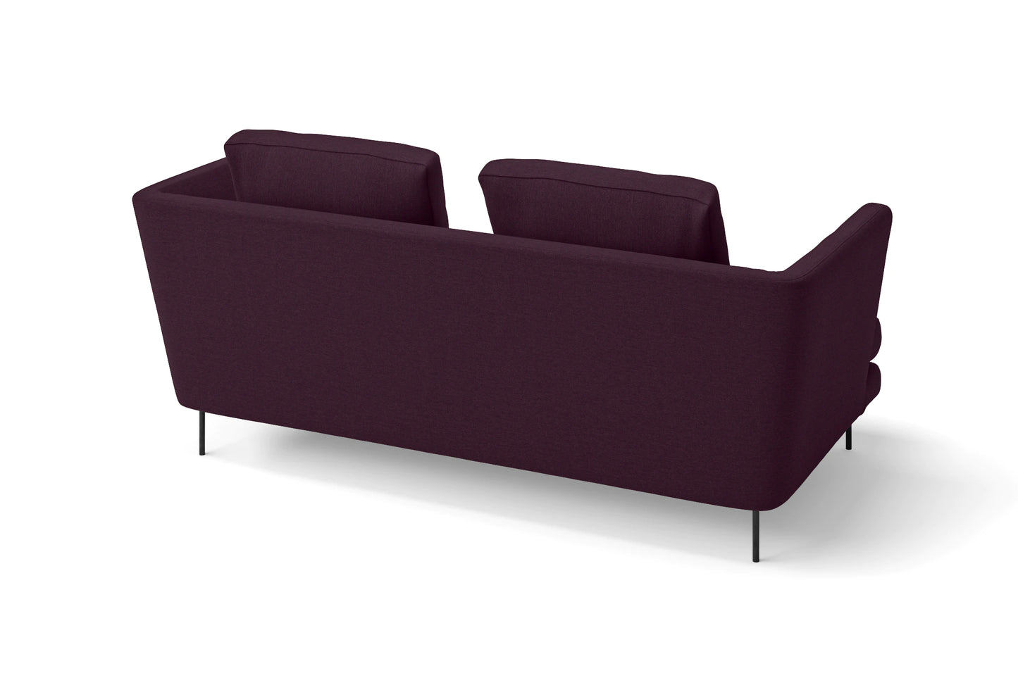 Faenza 2 Seater Sofa Purple Linen Fabric