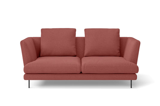 Faenza 2 Seater Sofa Rose Pink Linen Fabric