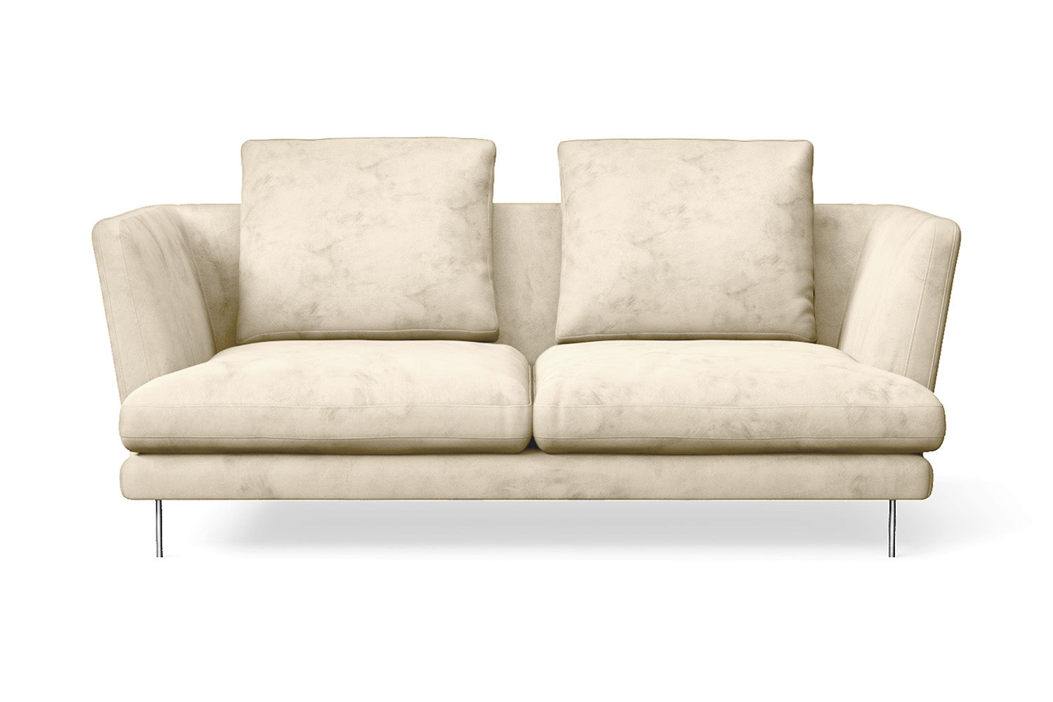 Faenza 2 Seater Sofa Cream Velvet