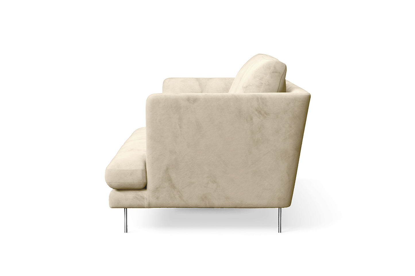 Faenza 2 Seater Sofa Cream Velvet