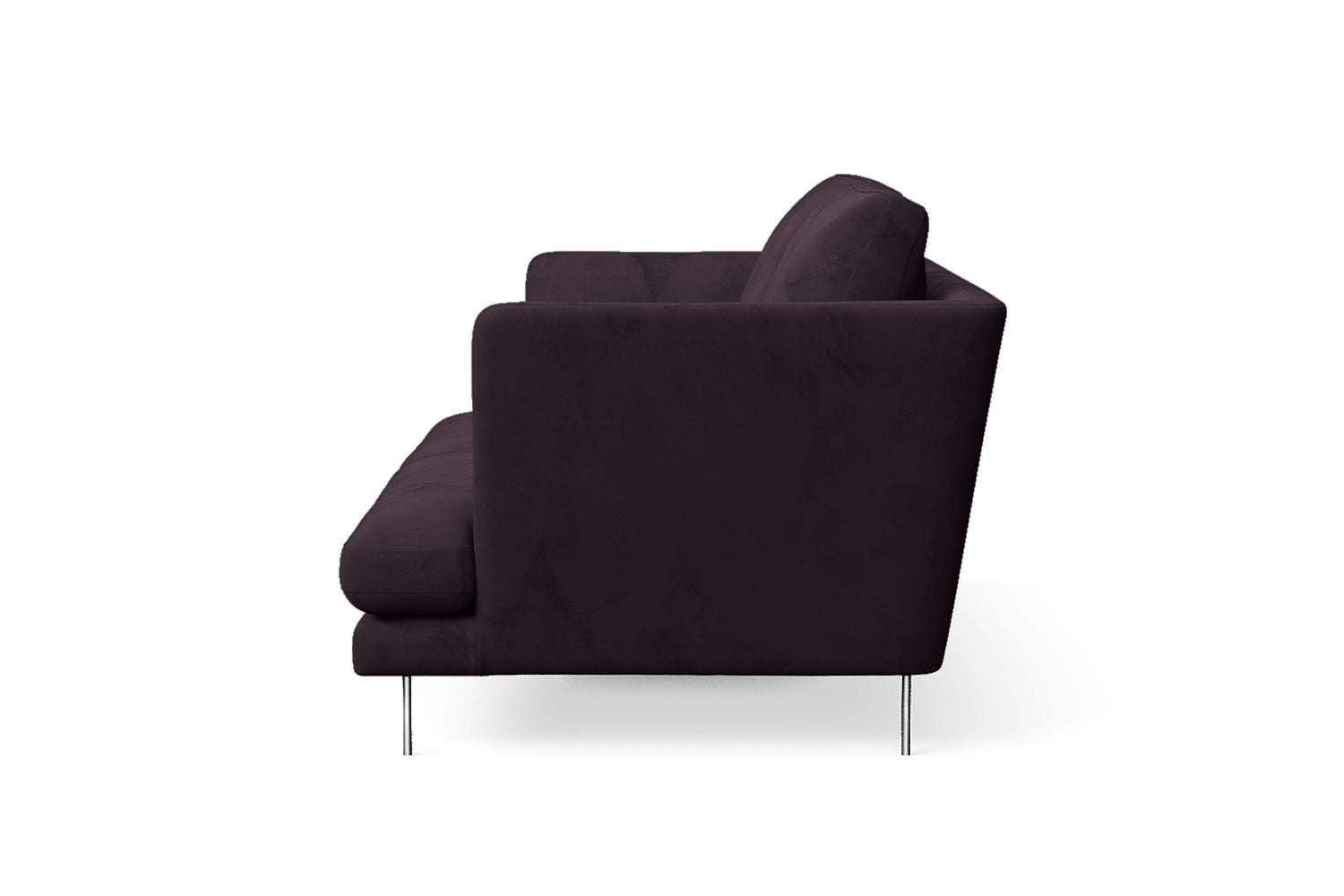 Faenza 2 Seater Sofa Purple Velvet