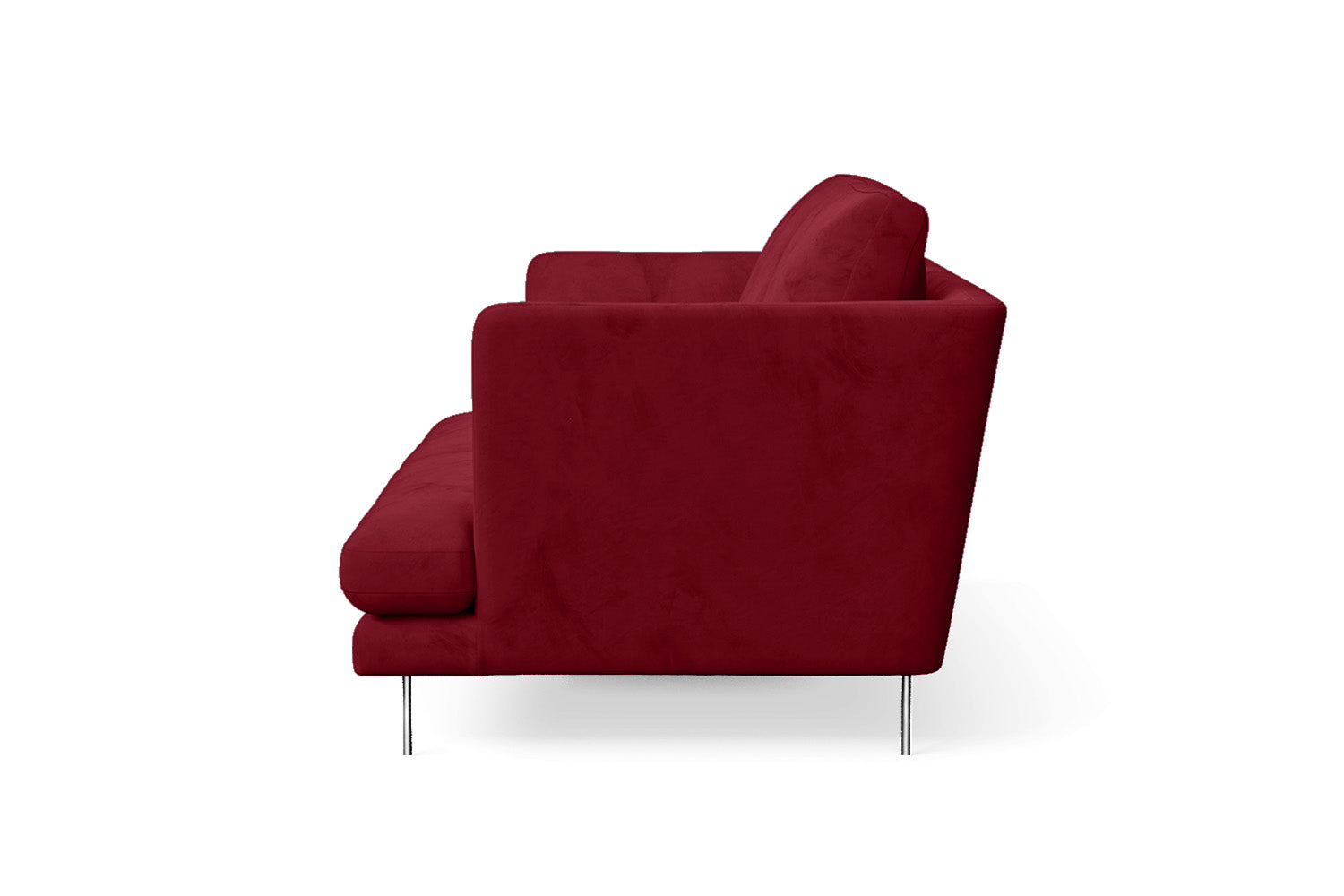 Faenza 2 Seater Sofa Red Velvet