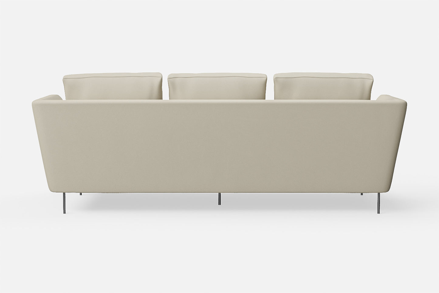 Faenza 3 Seater Sofa Cream Leather