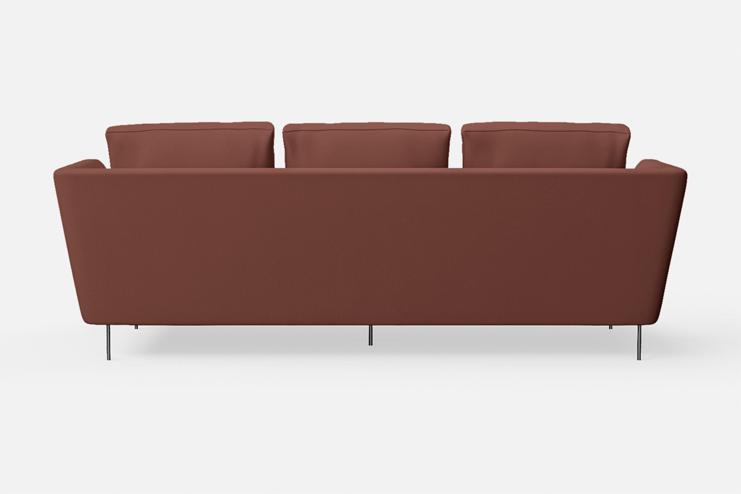 Faenza 3 Seater Sofa Mauve Leather