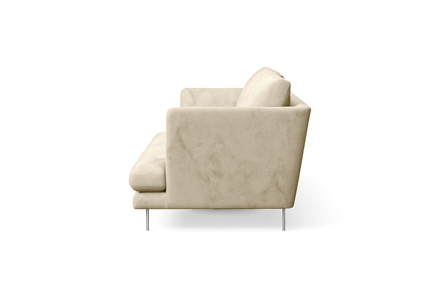 Faenza 3 Seater Sofa Cream Velvet