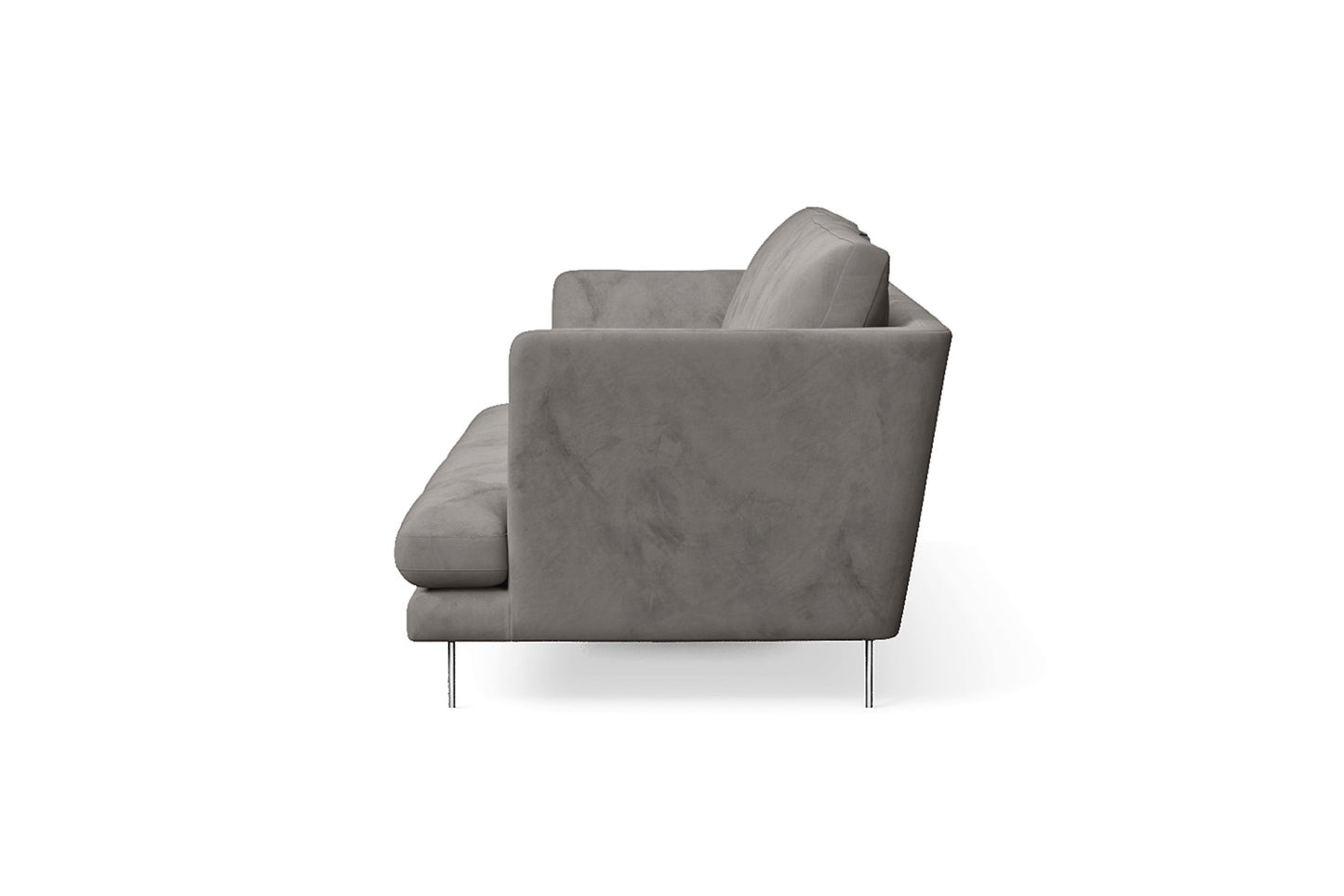 Faenza 3 Seater Sofa Grey Velvet