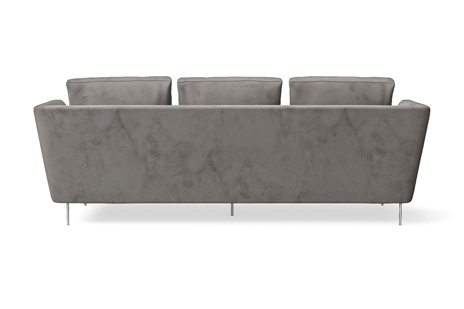 Faenza 3 Seater Sofa Grey Velvet