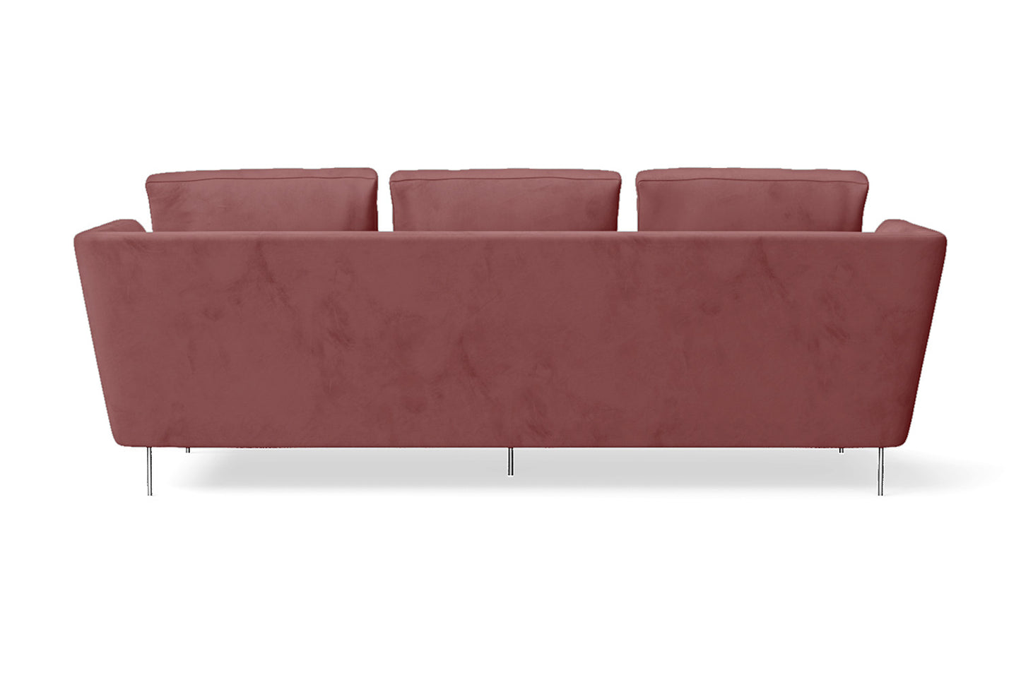 Faenza 3 Seater Sofa Pink Velvet