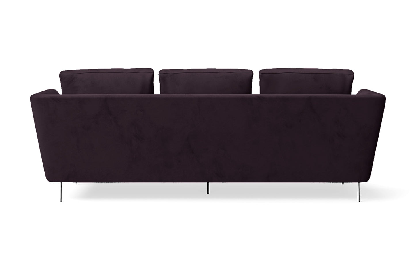 Faenza 3 Seater Sofa Purple Velvet