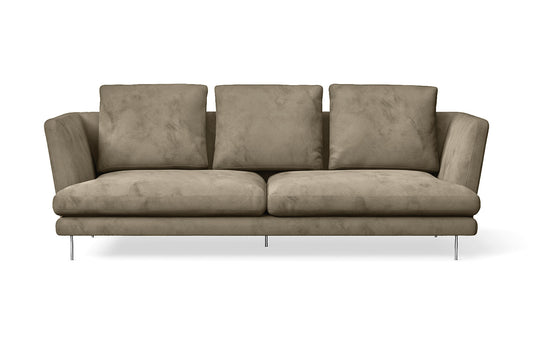 Faenza 3 Seater Sofa Sand Velvet