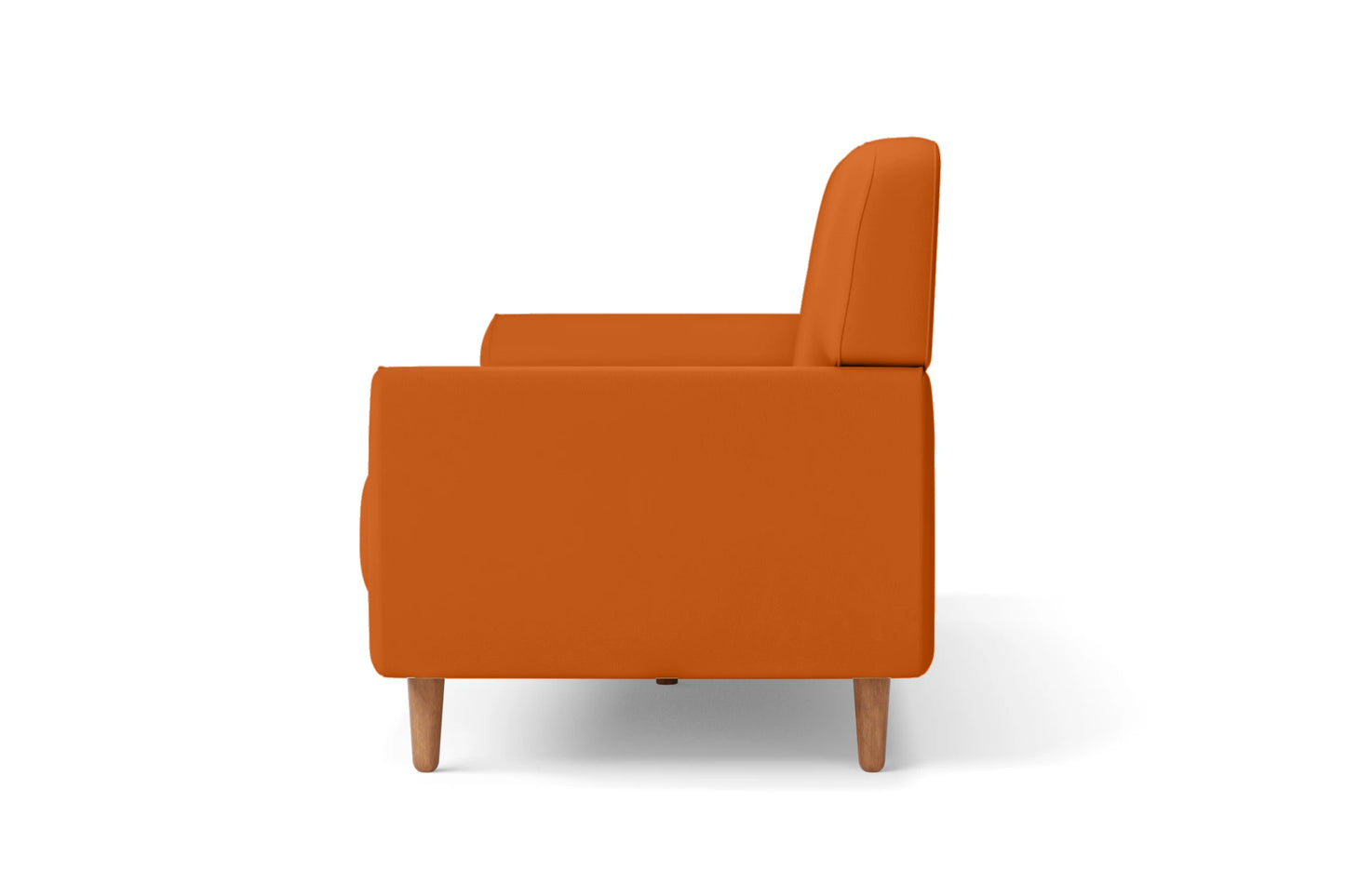 Ferrara Armchair Orange Leather