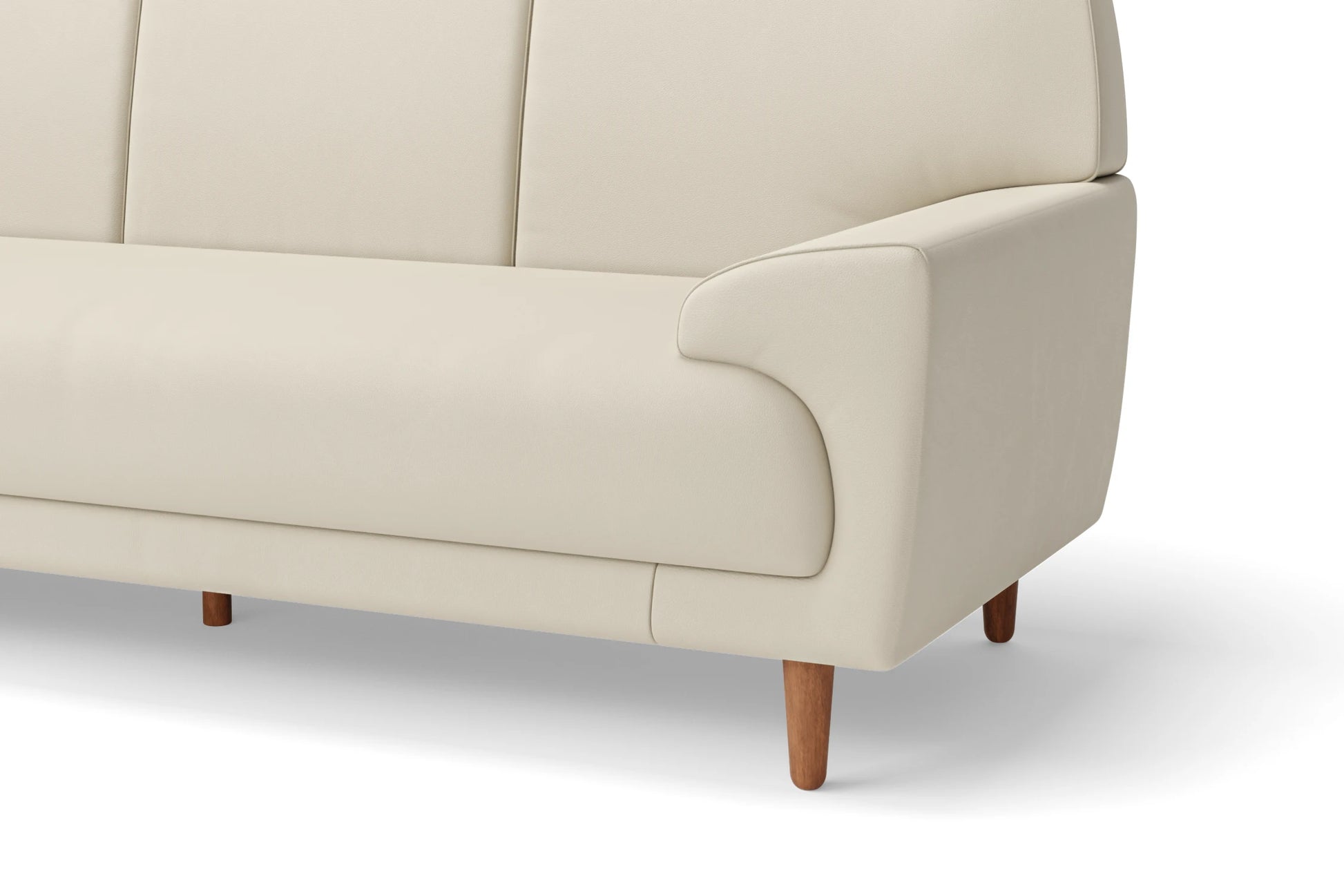 Ferrara 2 Seater Sofa Cream Leather