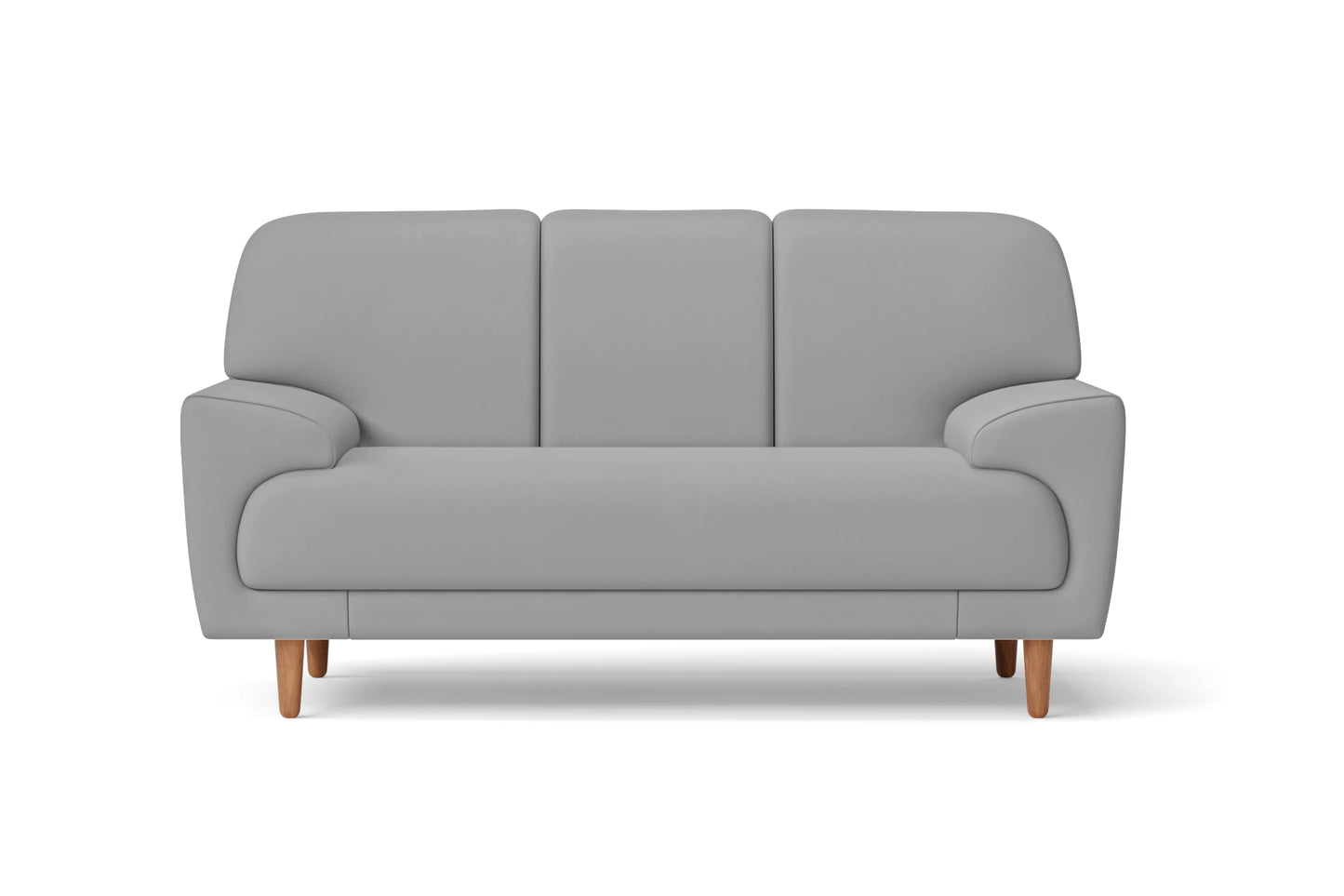 Ferrara 2 Seater Sofa Grey Leather