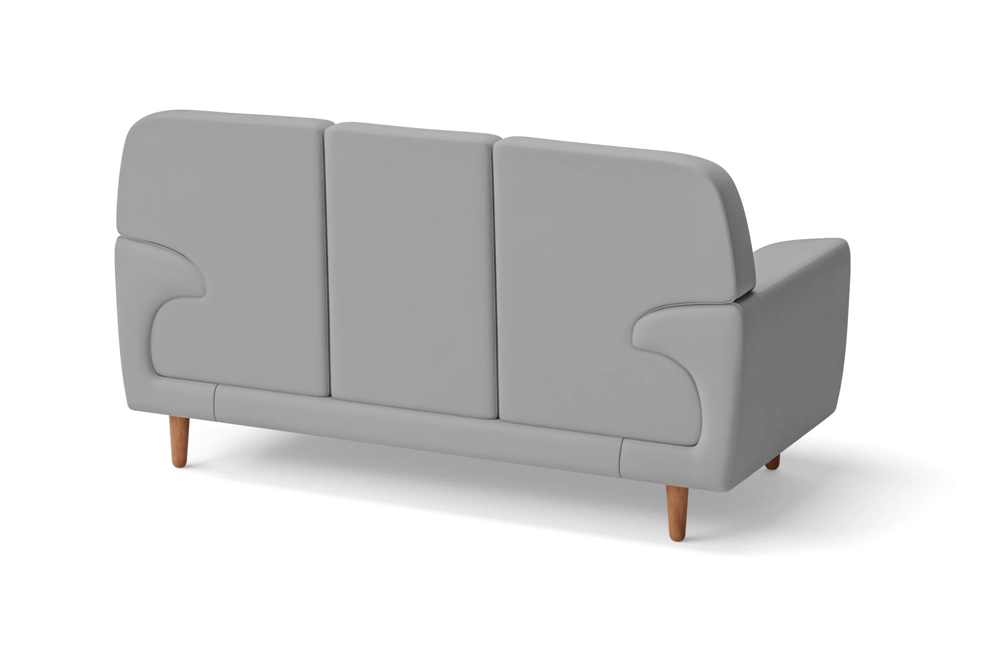 Ferrara 2 Seater Sofa Grey Leather