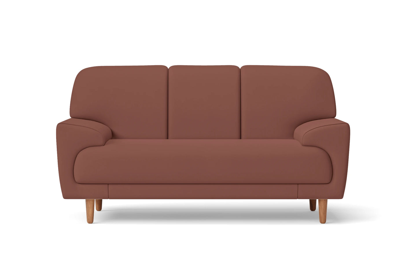 Ferrara 2 Seater Sofa Mauve Leather