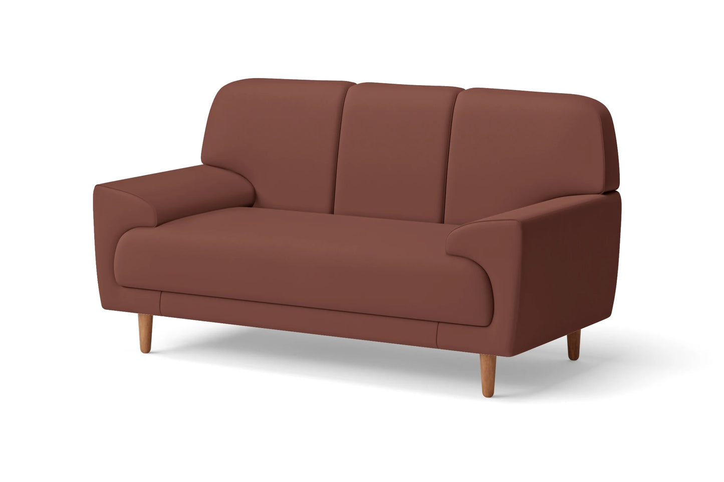 Ferrara 2 Seater Sofa Mauve Leather