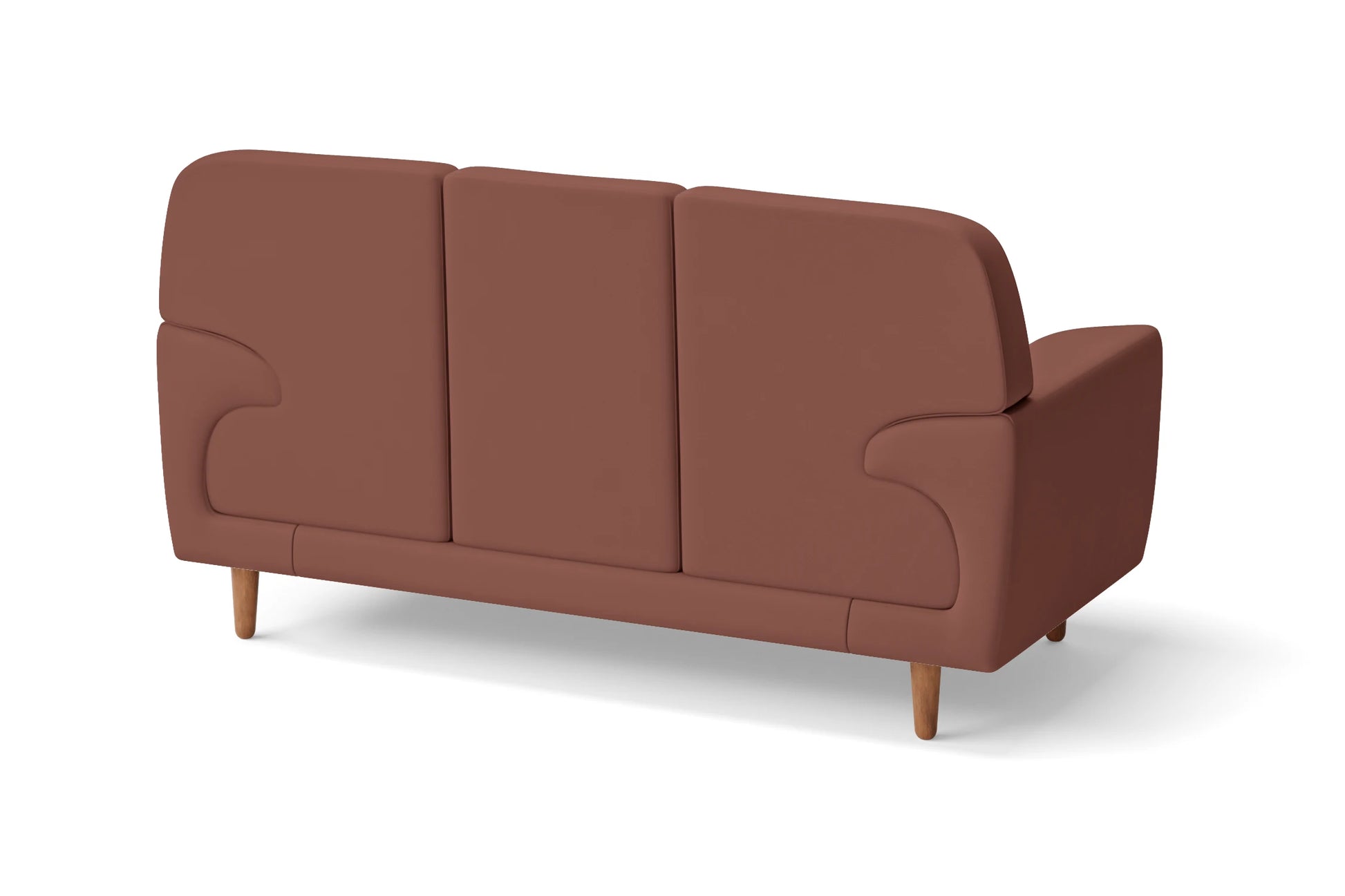 Ferrara 2 Seater Sofa Mauve Leather