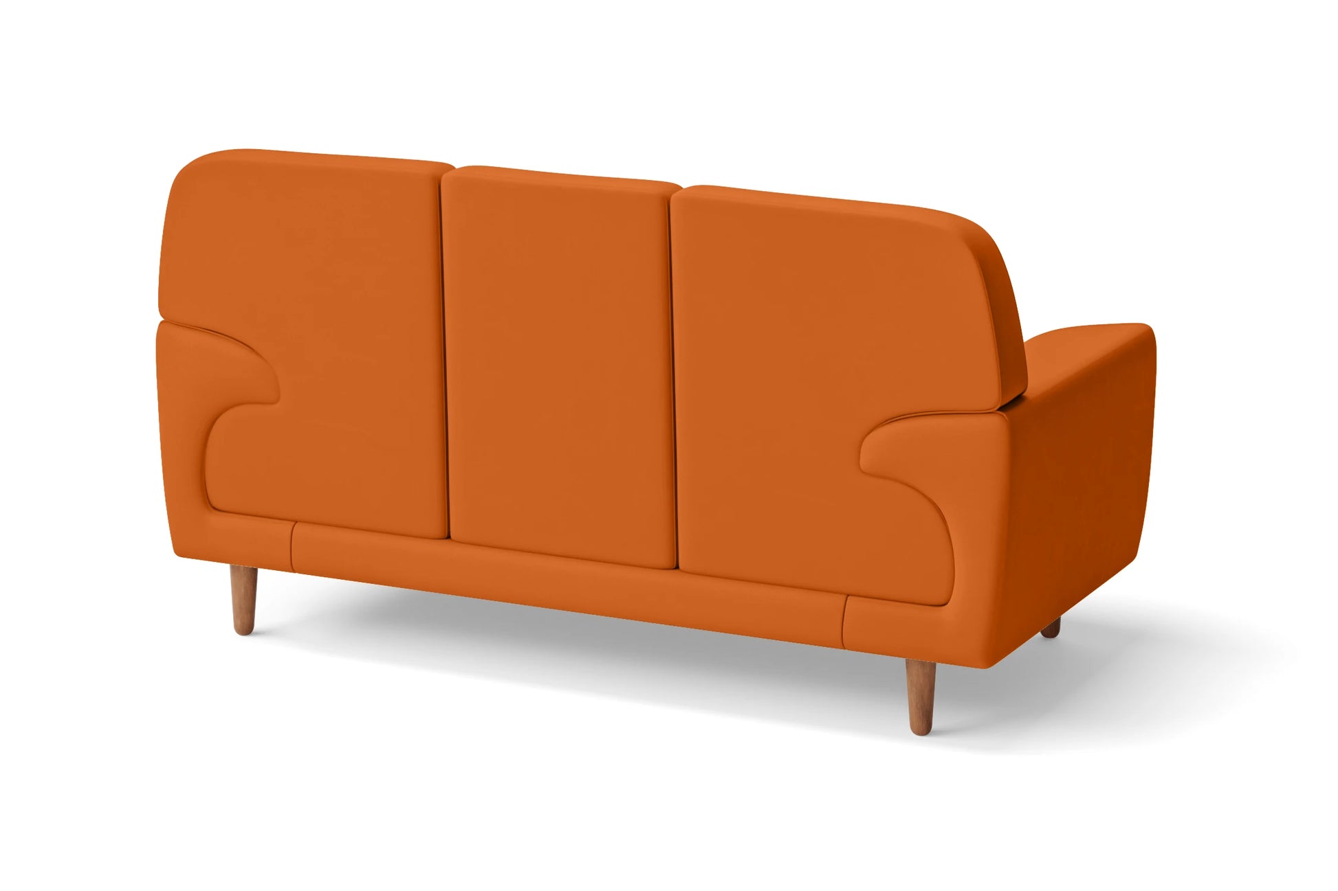 Ferrara 2 Seater Sofa Orange Leather