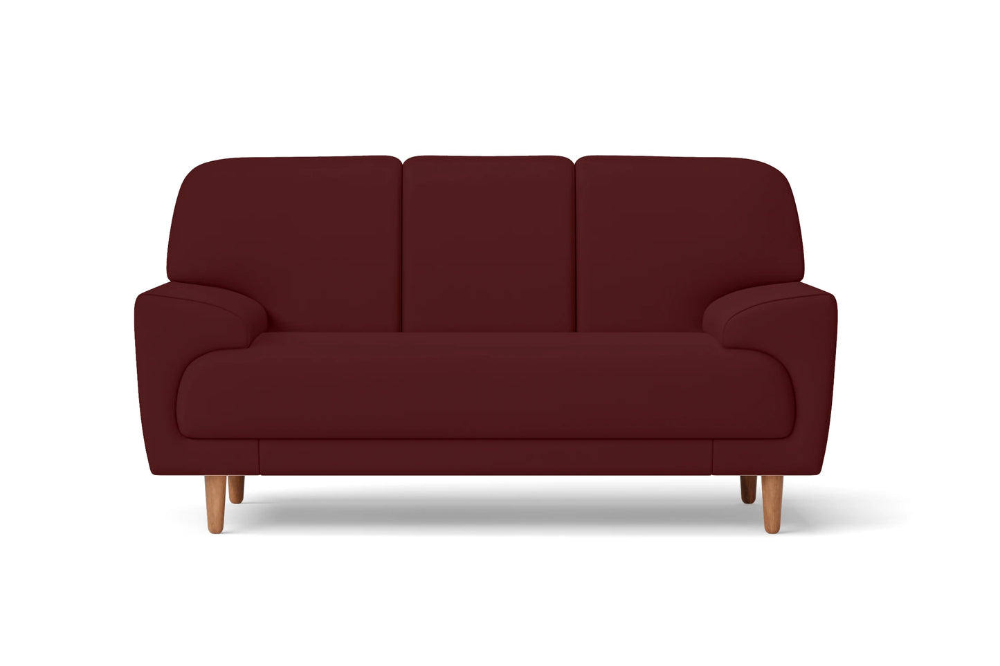 Ferrara 2 Seater Sofa Red Leather