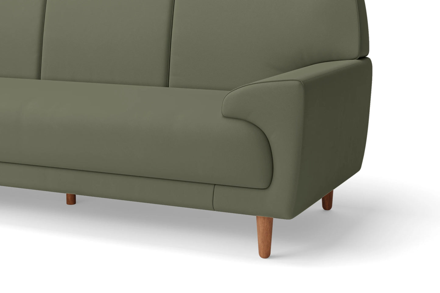 Ferrara 2 Seater Sofa Sage Leather