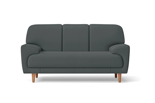 Ferrara 2 Seater Sofa Slate Leather