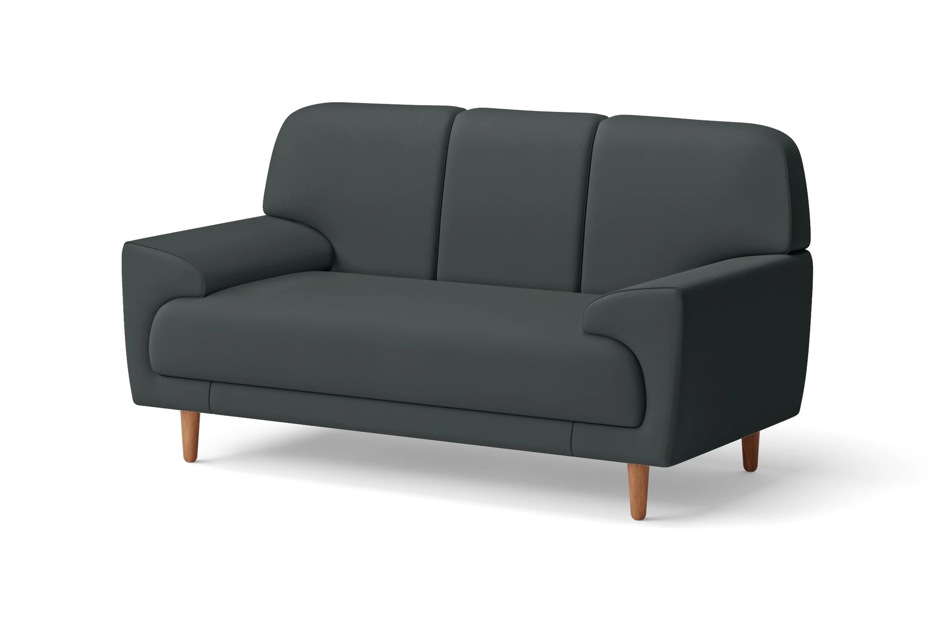 Ferrara 2 Seater Sofa Slate Leather