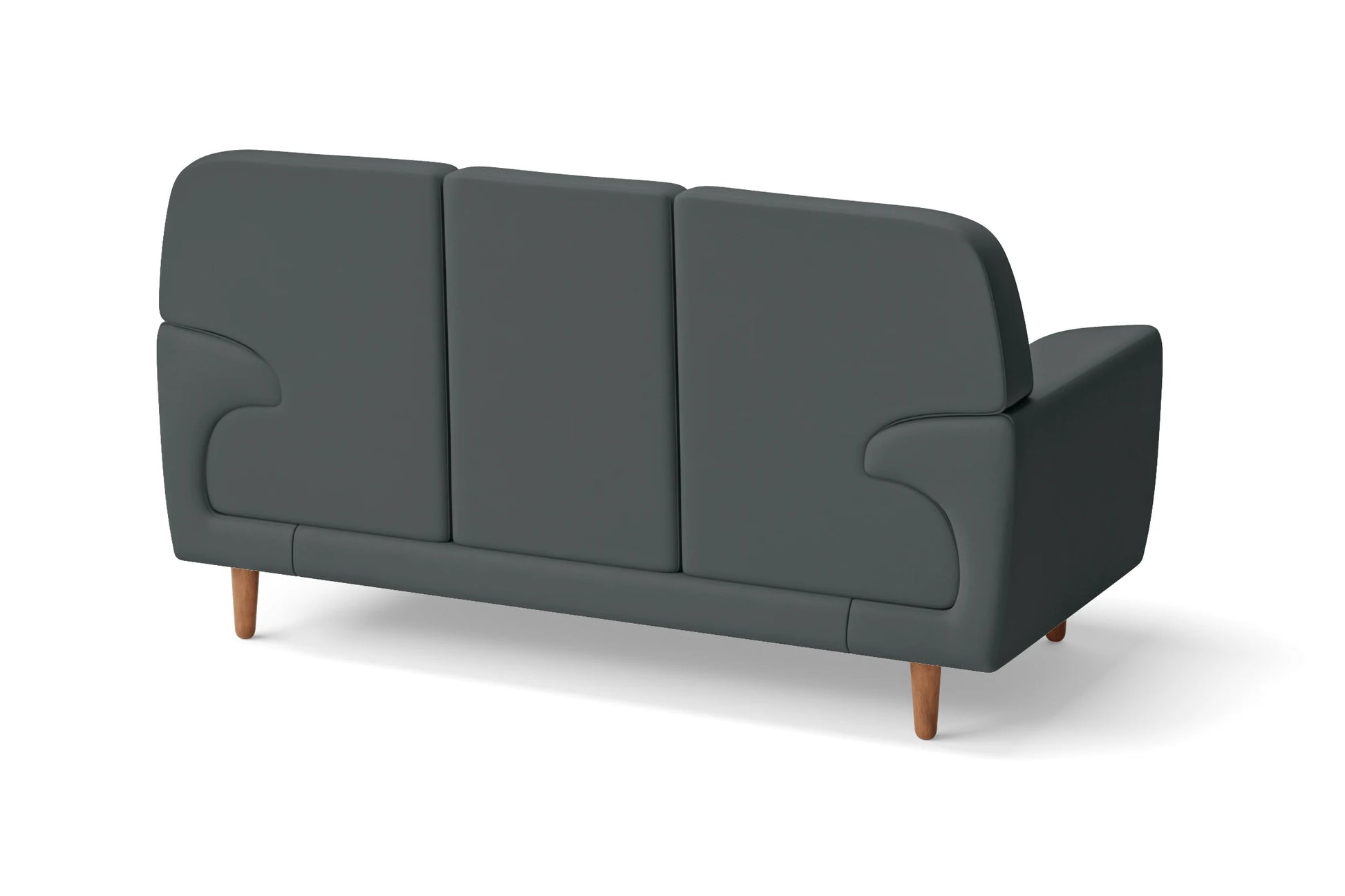 Ferrara 2 Seater Sofa Slate Leather