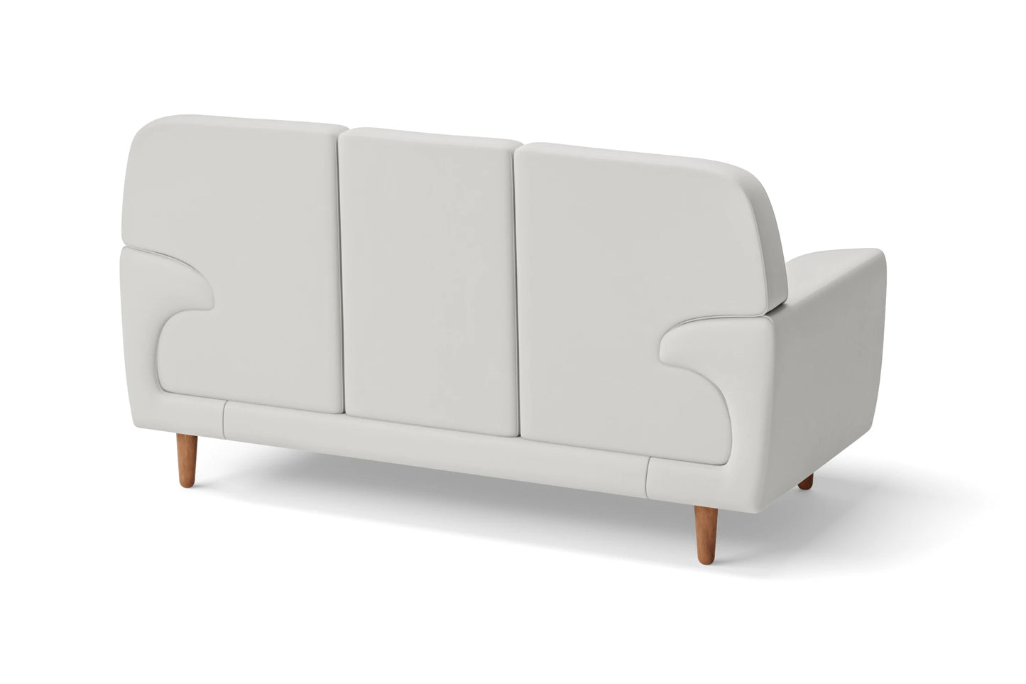 Ferrara 2 Seater Sofa White Leather