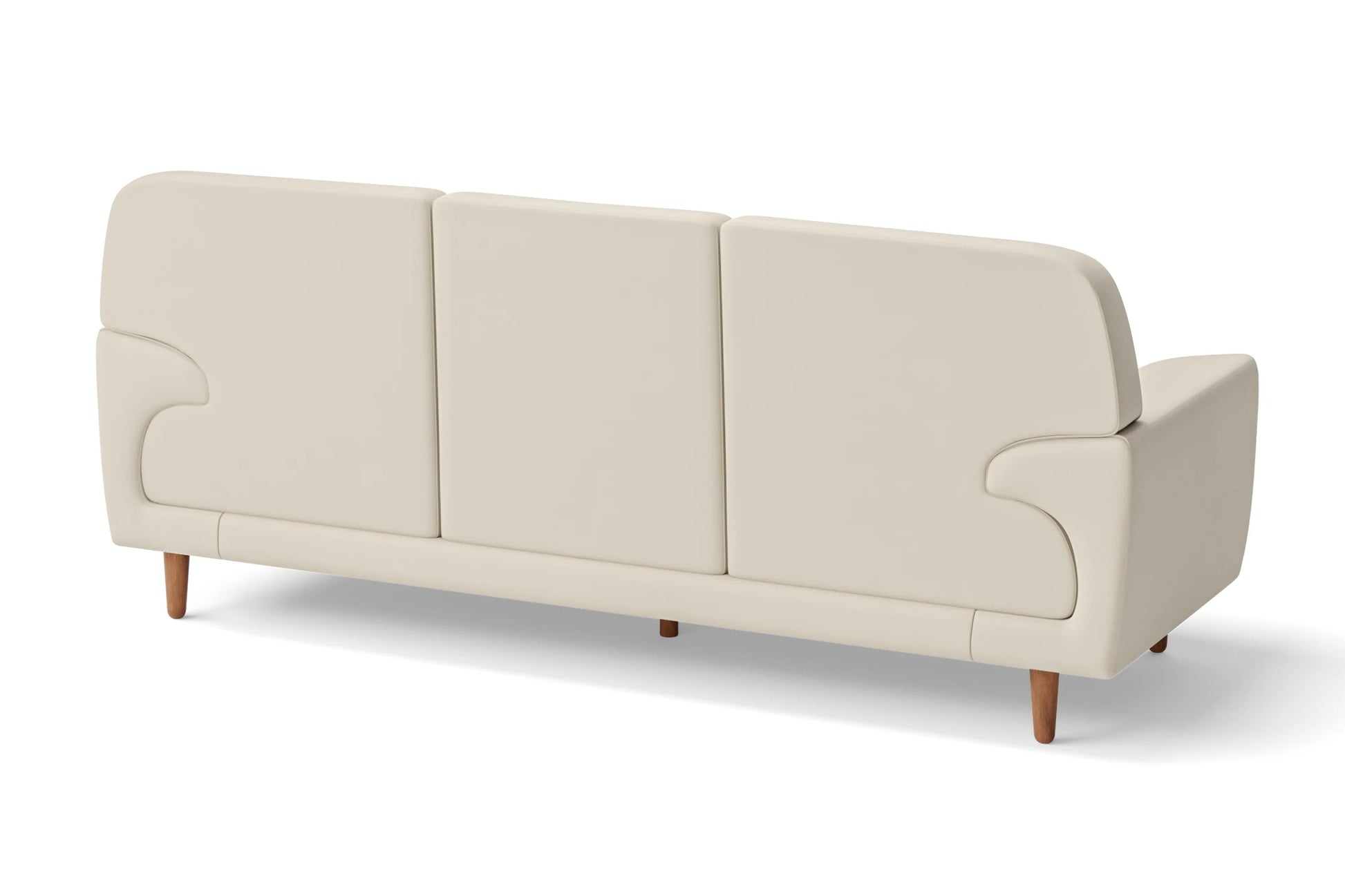 Ferrara 3 Seater Sofa Cream Leather