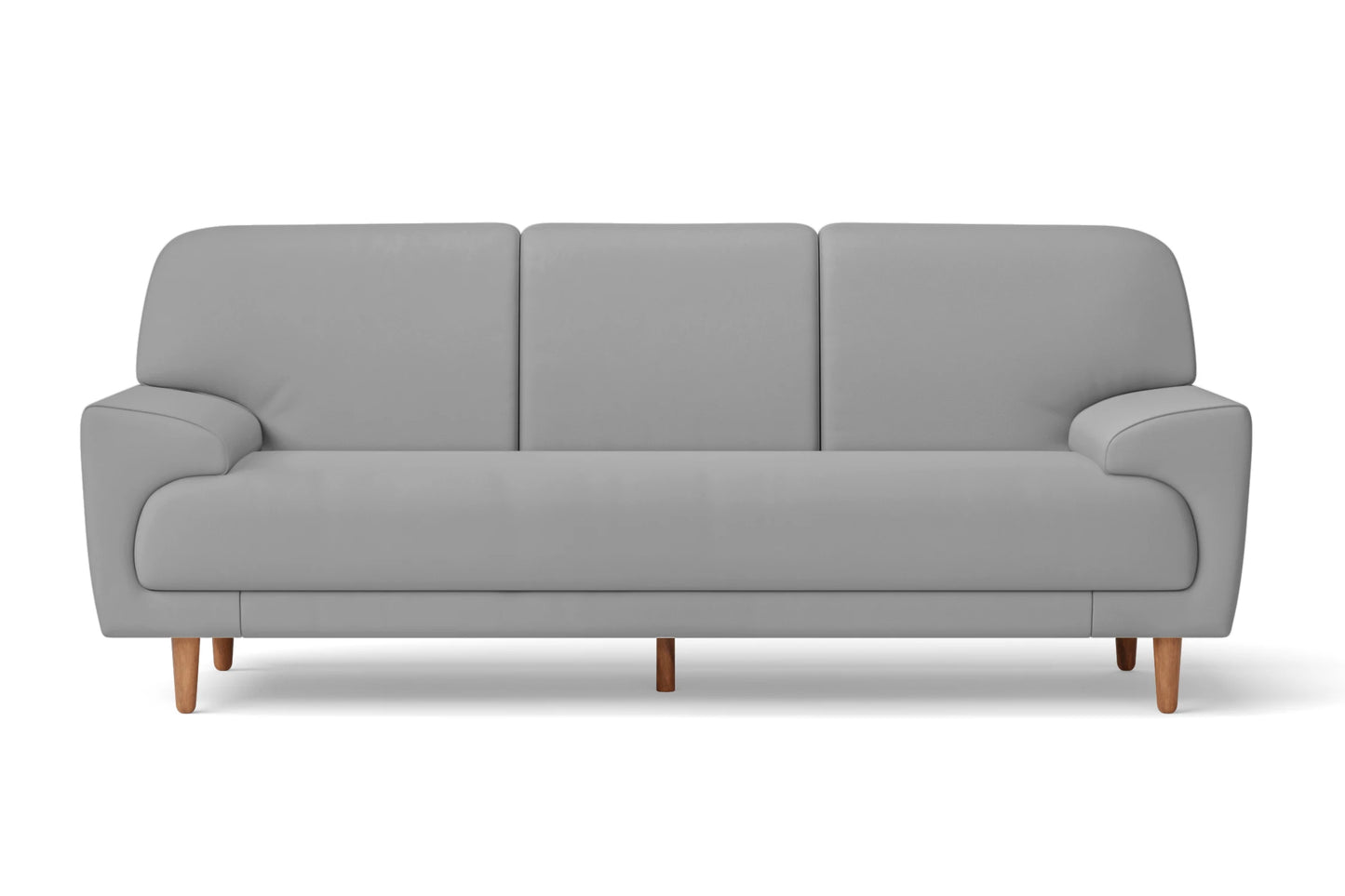 Ferrara 3 Seater Sofa Grey Leather