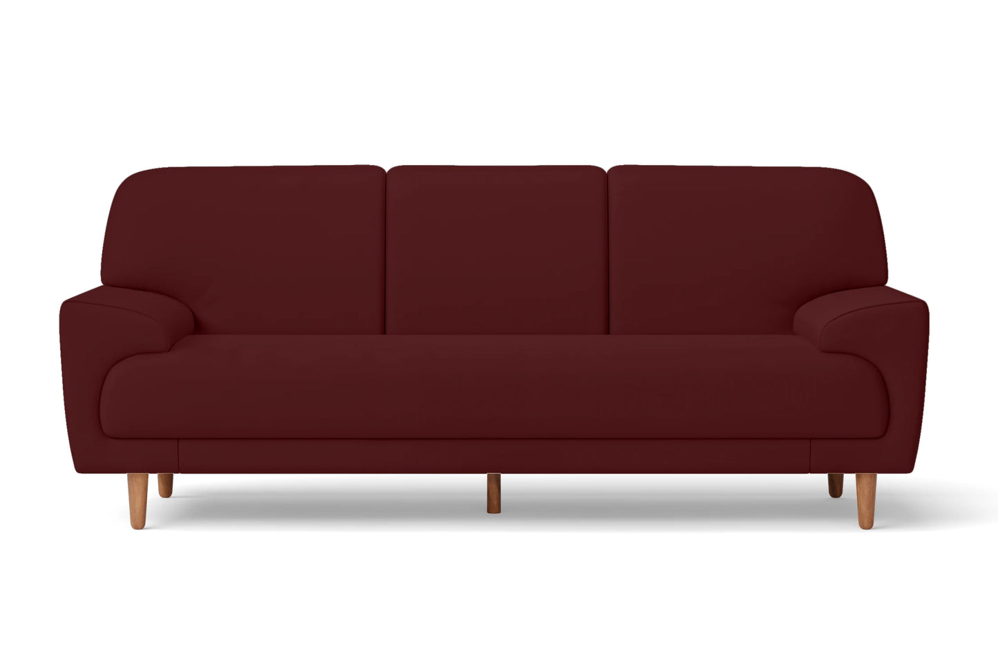 Ferrara 3 Seater Sofa Red Leather