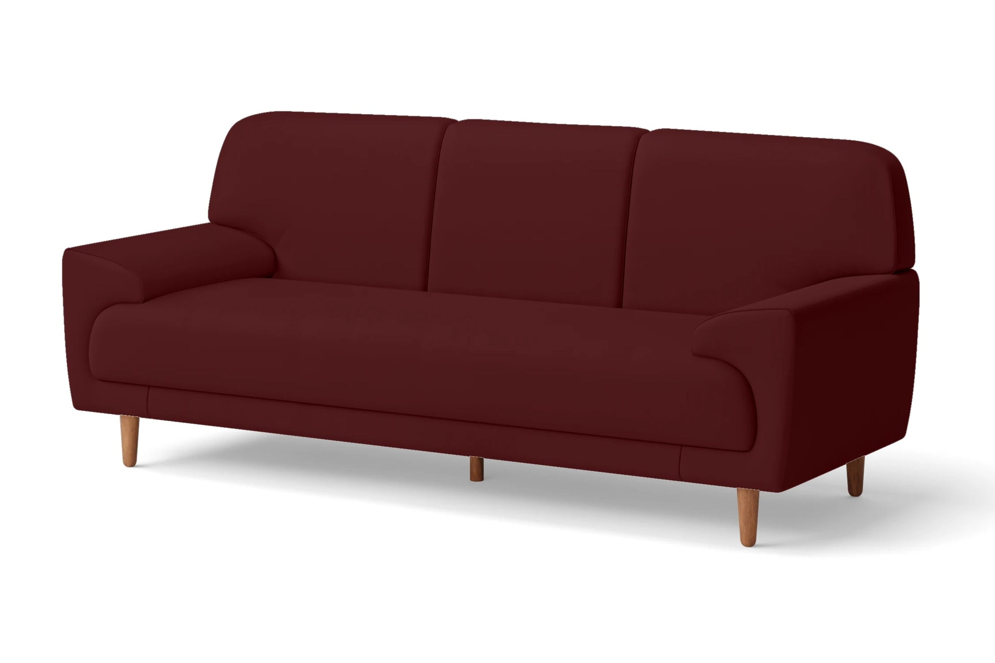 Ferrara 3 Seater Sofa Red Leather